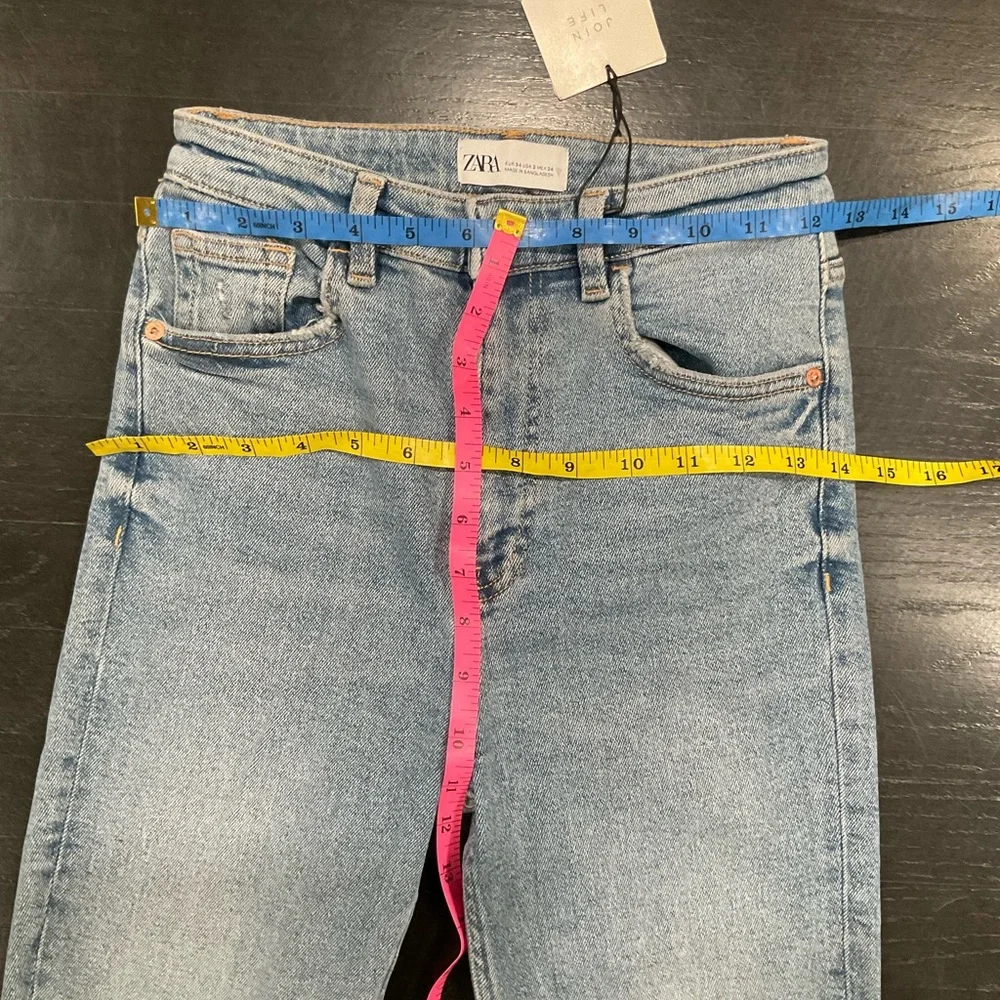 NWT ZARA JUNIORS HIGH WAISTED‎ JEANS